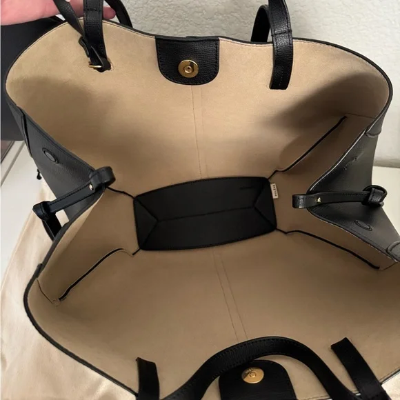 Polene Paris Cyme Large Editon Textured Black - Picture 8 of 8